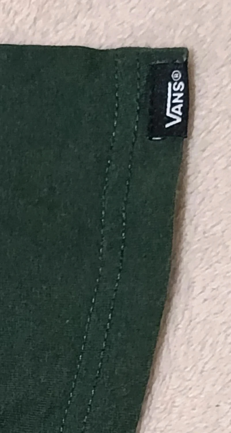 T-shirt Vans vert Taille M – photo 7